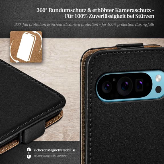 moex Flip Case Google Pixel 9 Pro XL Klapphülle Leder Optik – Weiteres Produktbild 3 moex Flip Case Google Pixel 9 Pro XL Klapphülle Leder Optik – Weiteres Produktbild 3