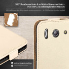 moex Flip Case Huawei Ascend Y300 Klapphülle Leder Optik – Weiteres Produktbild 3