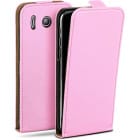 moex Flip Case Huawei Ascend Y300 Klapphülle Leder Optik – Weiteres Produktbild 1