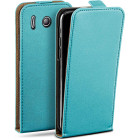 moex Flip Case Huawei Ascend Y300 Klapphülle Leder Optik – Weiteres Produktbild 1