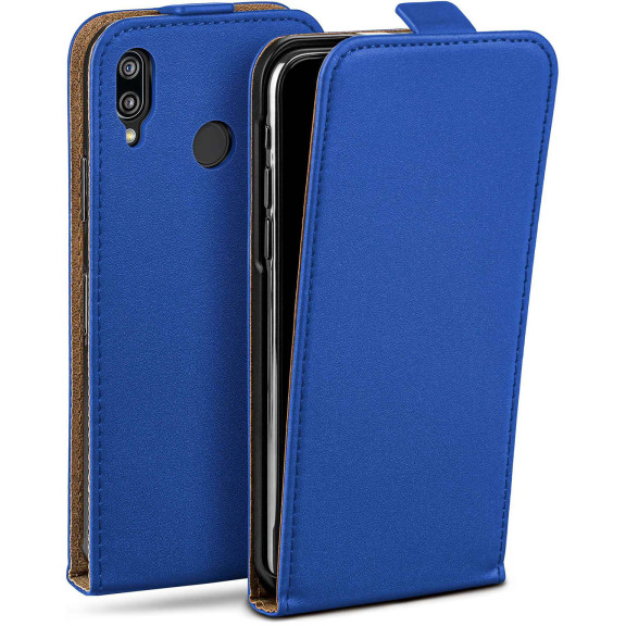 moex Flip Case Huawei P20 Lite Klapphülle Leder Optik – Weiteres Produktbild 1 moex Flip Case Huawei P20 Lite Klapphülle Leder Optik – Weiteres Produktbild 1
