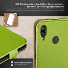 moex Flip Case Huawei P20 Lite Klapphülle Leder Optik – Weiteres Produktbild 3
