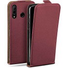 moex Flip Case Huawei P30 Lite New Edition Klapphülle Leder Optik – Produktbild 1
