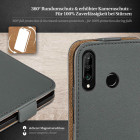 moex Flip Case Huawei P30 Lite New Edition Klapphülle Leder Optik – Weiteres Produktbild 3