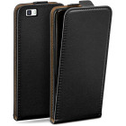 moex Flip Case Huawei P8 Lite 2015 Klapphülle Leder Optik – Weiteres Produktbild 1
