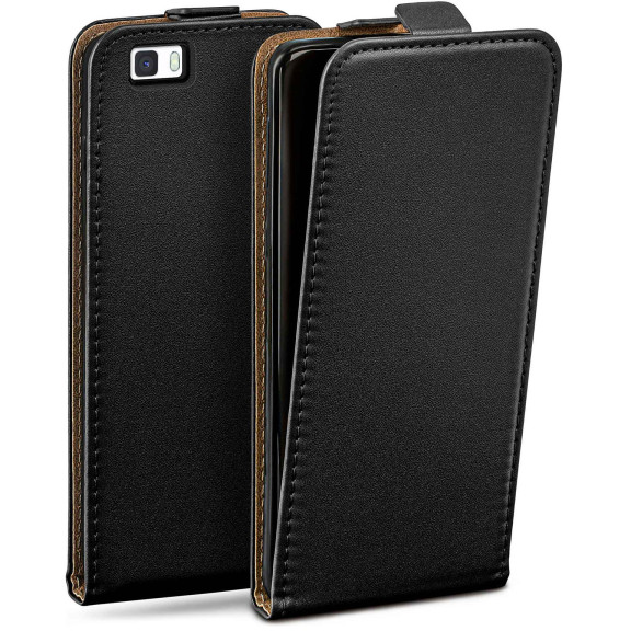 moex Flip Case Huawei P8 Lite 2015 Klapphülle Leder Optik – Weiteres Produktbild 1 moex Flip Case Huawei P8 Lite 2015 Klapphülle Leder Optik – Weiteres Produktbild 1
