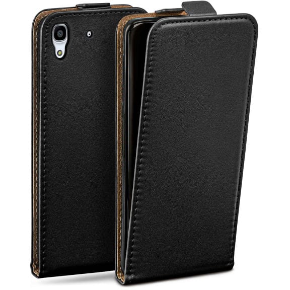 moex Flip Case Huawei Y6 (2015) Klapphülle Leder Optik – Weiteres Produktbild 1 moex Flip Case Huawei Y6 (2015) Klapphülle Leder Optik – Weiteres Produktbild 1