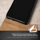 moex Flip Case iPhone 17 Pro Max Klapphülle Leder Optik – Produktbild 4
