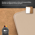 moex Flip Case iPhone 17 Pro Max Klapphülle Leder Optik – Produktbild 5