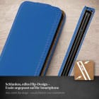 moex Flip Case iPhone 17 Pro Klapphülle Leder Optik – Produktbild 2