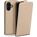 moex Flip Case iPhone 17 Klapphülle Leder Optik – Weiteres Produktbild 1