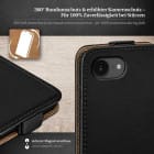 moex Flip Case iPhone 17e Klapphülle Leder Optik – Produktbild 3