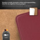 moex Flip Case iPhone 18 Pro Max Klapphülle Leder Optik – Produktbild 5