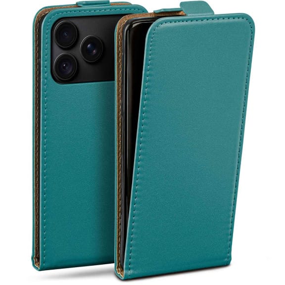 moex Flip Case iPhone 18 Pro Max Klapphülle Leder Optik – Weiteres Produktbild 1 moex Flip Case iPhone 18 Pro Max Klapphülle Leder Optik – Weiteres Produktbild 1
