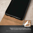 moex Flip Case iPhone 18 Pro Max Klapphülle Leder Optik – Produktbild 4