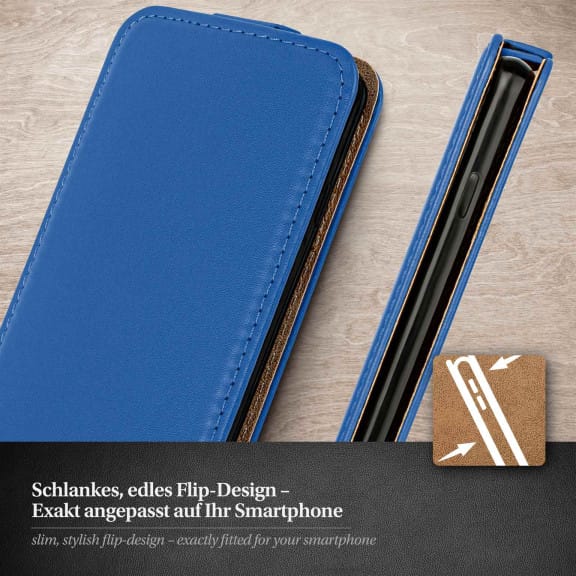 moex Flip Case iPhone 18 Pro Max Klapphülle Leder Optik – Weiteres Produktbild 2 moex Flip Case iPhone 18 Pro Max Klapphülle Leder Optik – Weiteres Produktbild 2
