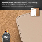 moex Flip Case iPhone 18 Pro Max Klapphülle Leder Optik – Produktbild 5