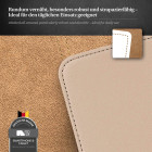 moex Flip Case iPhone 18 Pro Max Klapphülle Leder Optik – Produktbild 5