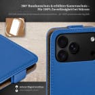 moex Flip Case iPhone 18 Pro Klapphülle Leder Optik – Produktbild 3