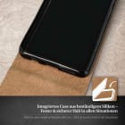 moex Flip Case iPhone 18 Pro Klapphülle Leder Optik – Produktbild 4