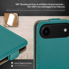 moex Flip Case iPhone Air Klapphülle Leder Optik – Weiteres Produktbild 3