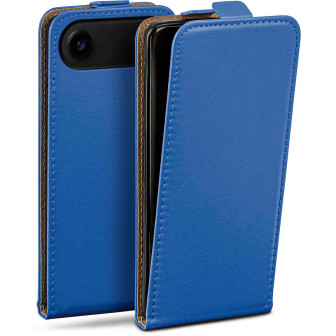 moex Flip Case iPhone Air Klapphülle Leder Optik – Marineblau moex Flip Case iPhone Air Klapphülle Leder Optik – Marineblau