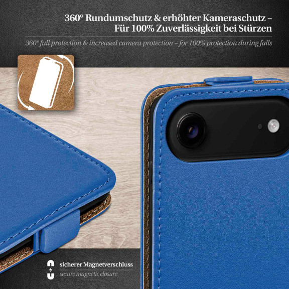 moex Flip Case iPhone Air Klapphülle Leder Optik – Weiteres Produktbild 3 moex Flip Case iPhone Air Klapphülle Leder Optik – Weiteres Produktbild 3