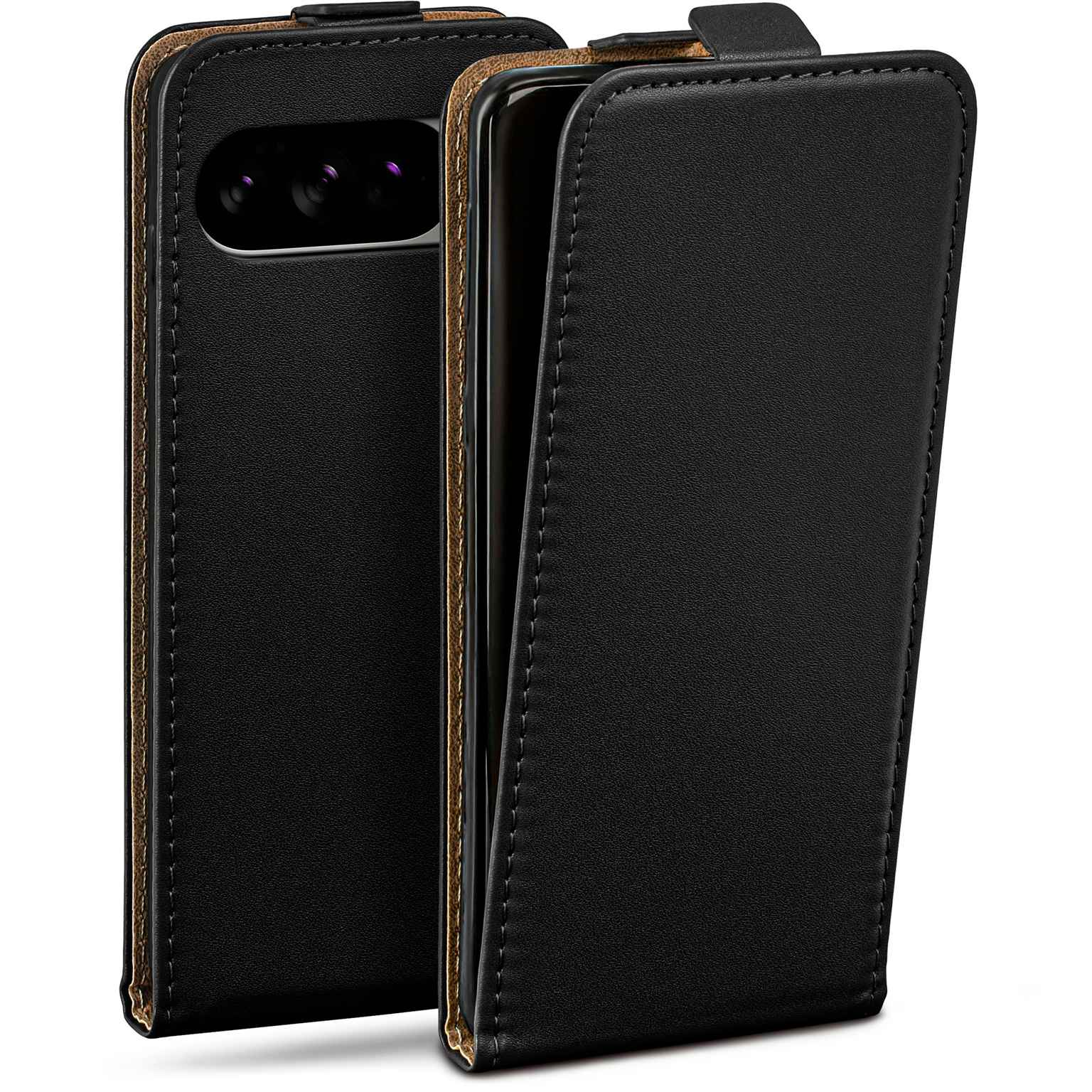 moex Flip Case Google Pixel 10 Pro XL Klapphülle Leder Optik – Weiteres Produktbild 1