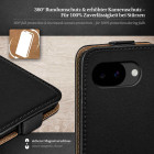moex Flip Case Google Pixel 10a Klapphülle Leder Optik – Produktbild 3