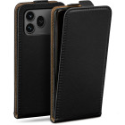 moex Flip Case Honor 600 Pro Klapphülle Leder Optik – Produktbild 1