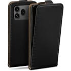 moex Flip Case Honor 600 Pro Klapphülle Leder Optik – Produktbild 1
