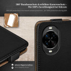 moex Flip Case Huawei nova 14 Pro Klapphülle Leder Optik – Produktbild 3