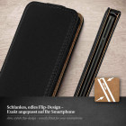 moex Flip Case Motorola Moto G37 Klapphülle Leder Optik – Produktbild 2
