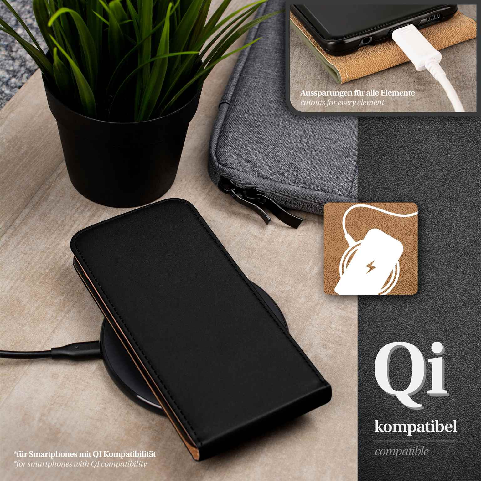 moex Flip Case Motorola Moto G56 5G Klapphülle Leder Optik – Weiteres Produktbild 6