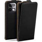 moex Flip Case Realme 16 Pro Plus Klapphülle Leder Optik – Produktbild 1