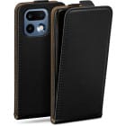 moex Flip Case Realme 16 Pro Klapphülle Leder Optik – Produktbild 1