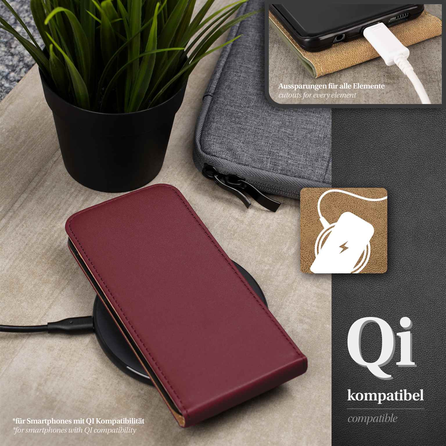 moex Flip Case Samsung Galaxy A17 (4G) Klapphülle Leder Optik – Weiteres Produktbild 6 moex Flip Case Samsung Galaxy A17 (4G) Klapphülle Leder Optik – Weiteres Produktbild 6