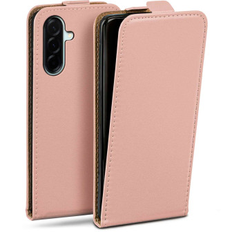 moex Flip Case Samsung Galaxy A57 5G Klapphülle Leder Optik – Altrosa moex Flip Case Samsung Galaxy A57 5G Klapphülle Leder Optik – Altrosa