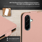 moex Flip Case Samsung Galaxy A57 5G Klapphülle Leder Optik – Produktbild 3