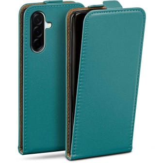 moex Flip Case Samsung Galaxy A57 5G Klapphülle Leder Optik – Petrol moex Flip Case Samsung Galaxy A57 5G Klapphülle Leder Optik – Petrol