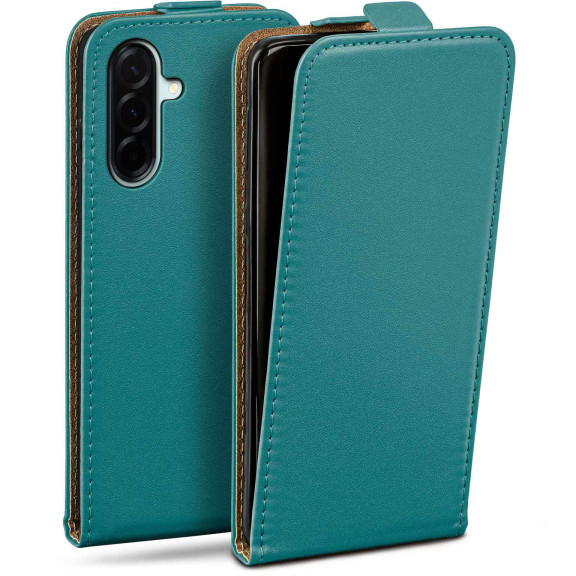 moex Flip Case Samsung Galaxy A57 5G Klapphülle Leder Optik – Weiteres Produktbild 1 moex Flip Case Samsung Galaxy A57 5G Klapphülle Leder Optik – Weiteres Produktbild 1