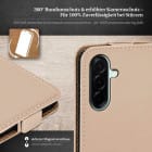 moex Flip Case Samsung Galaxy A57 5G Klapphülle Leder Optik – Produktbild 3