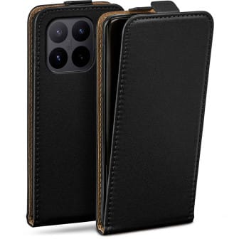 moex Flip Case Xiaomi 17T Klapphülle Leder Optik – Tiefschwarz moex Flip Case Xiaomi 17T Klapphülle Leder Optik – Tiefschwarz