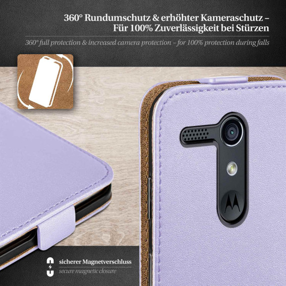 moex Flip Case Motorola Moto G Klapphülle Leder Optik – Weiteres Produktbild 3 moex Flip Case Motorola Moto G Klapphülle Leder Optik – Weiteres Produktbild 3