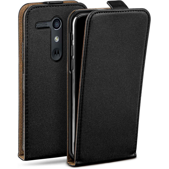 moex Flip Case Motorola Moto G Klapphülle Leder Optik – Weiteres Produktbild 1 moex Flip Case Motorola Moto G Klapphülle Leder Optik – Weiteres Produktbild 1