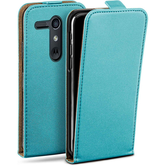 moex Flip Case Motorola Moto G Klapphülle Leder Optik – Weiteres Produktbild 1 moex Flip Case Motorola Moto G Klapphülle Leder Optik – Weiteres Produktbild 1