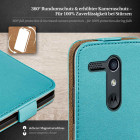 moex Flip Case Motorola Moto G Klapphülle Leder Optik – Weiteres Produktbild 3