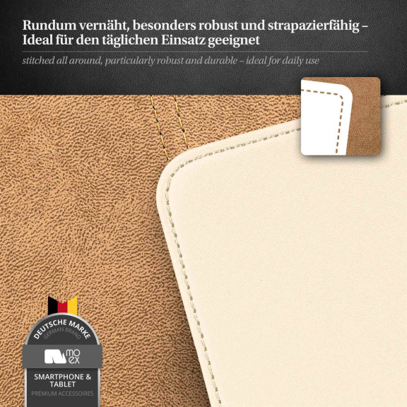 moex Flip Case Nokia Lumia 520 Klapphülle Leder Optik – Weiteres Produktbild 5 moex Flip Case Nokia Lumia 520 Klapphülle Leder Optik – Weiteres Produktbild 5