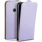 moex Flip Case Nokia Lumia 520 Klapphülle Leder Optik – Weiteres Produktbild 1