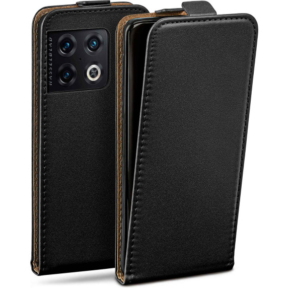 moex Flip Case OnePlus 10 Pro Klapphülle Leder Optik – Weiteres Produktbild 1